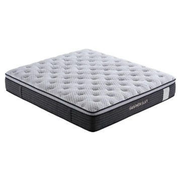 Materac Graphen Soft Zikssen 140x200 materac hybrydowy, sprężyny kieszeniowe, średni-miękki, 140x200