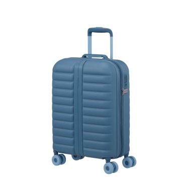 Walizka kabinowa American tourister Neovibe 55cm powiększana Steel Blue