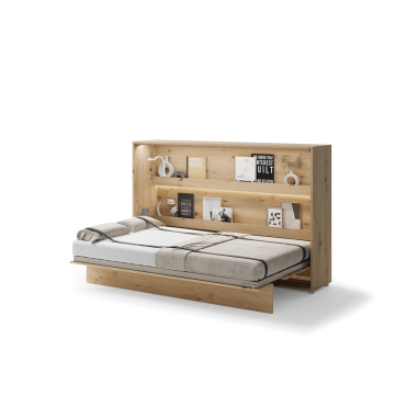 Półkotapczan poziomy BC-05 Bed Concept 120x200 cm 120x200 cm, Dąb artisan półkotapczan, półkotapczan