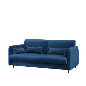 Sofa Bed Concept BC-19 do półkotapczanu BC-12 184x74x93 cm, Granat, Szary kanapa, sofa, sofa z funkc