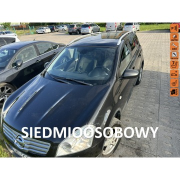 Nissan Qashqai+2 - Klimatronic, hak, panoramiczny dach, isofix, podg. fotele, 7 miejsc