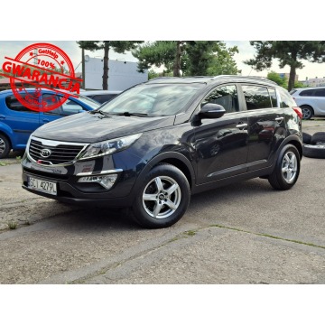 Kia Sportage - Klimatronic 2-stref., Bluetooth, AUX, USB, Ele szyby 4x, Ele lusterka