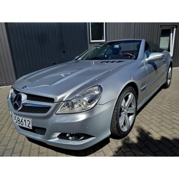 Mercedes - Benz SL-klasa  Kabriolet 2009,  5.5 benzyna, automat - Na sprzedaż za 109 500 zł - Strzała - zdjęcie 1