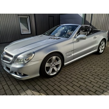 Mercedes - Benz SL-klasa  Kabriolet 2009,  5.5 benzyna, automat - Na sprzedaż za 109 500 zł - Strzała - zdjęcie 3