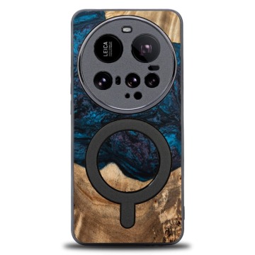 Drewniane etui do Xiaomi 15 Ultra, Bewood Unique Planets Neptun do MagSafe
