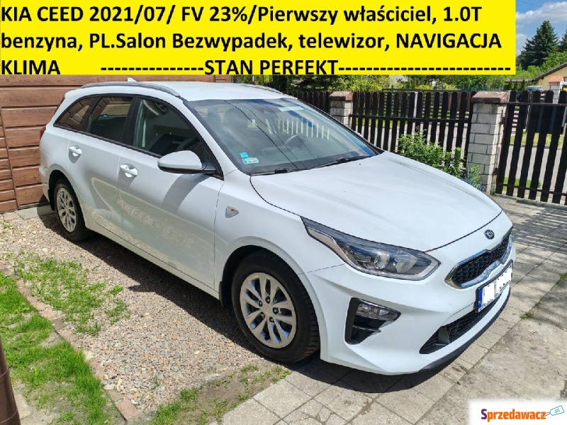 Kia Ceed  Kombi 2021,  1.0 benzyna - Na sprzedaż za 42 700 zł - Chrzanów