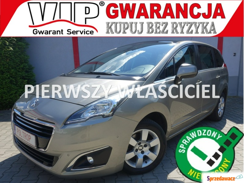 Peugeot 5008  Minivan/Van 2016,  1.2 benzyna - Na sprzedaż za 34 900 zł - Częstochowa