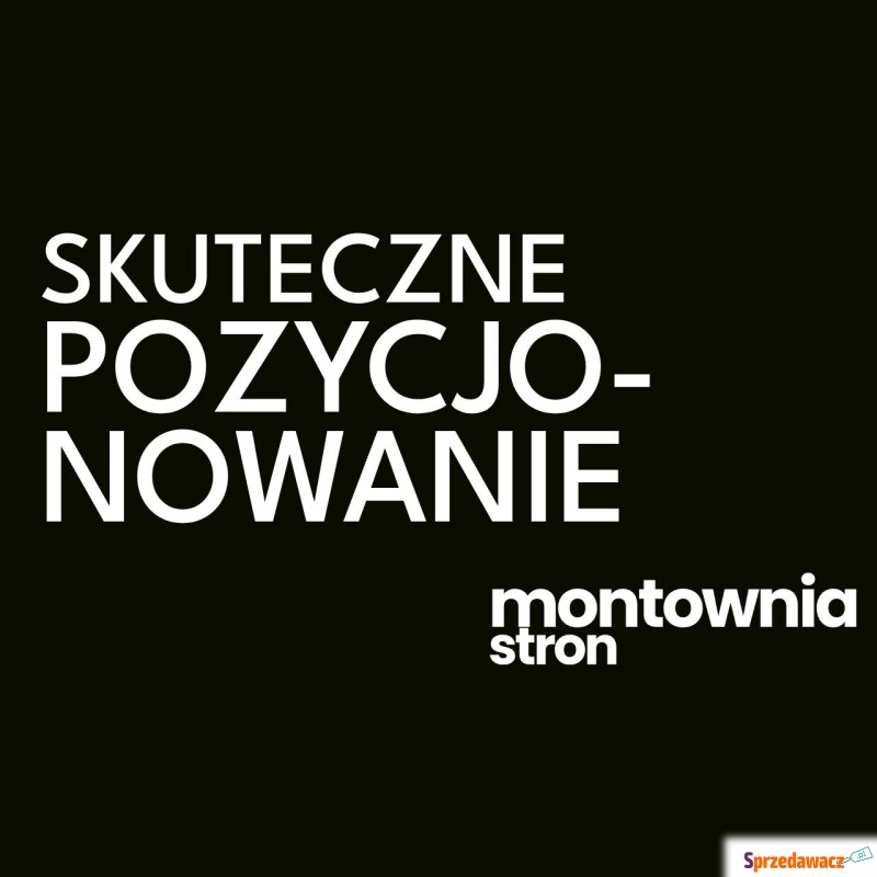Pozycjonowanie stron - Google, Mapy i AI (ChatGPT)... - Usługi informatyczne,... - Kraków