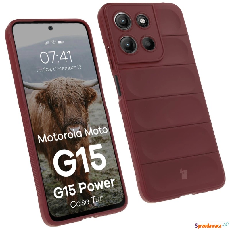 Pancerne etui Bizon Case Tur do Motorola Moto... - Etui na smartfony - Płock