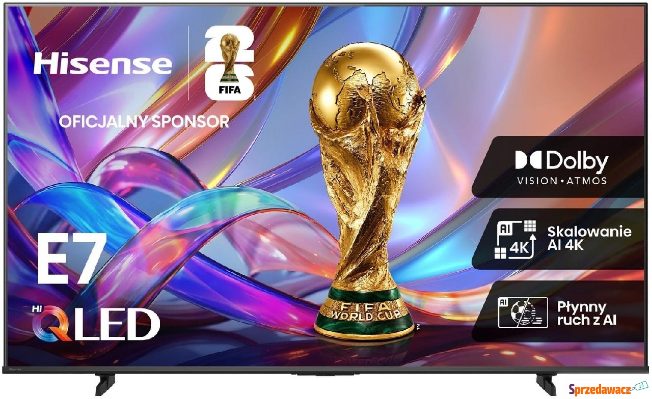 Hisense 50E7S 50'' QLED 4K VidaaOS...
