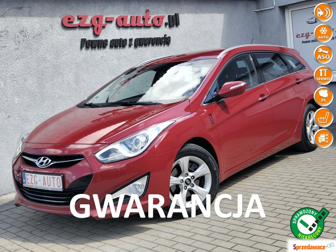 Hyundai i40 - niski przebieg ładny...