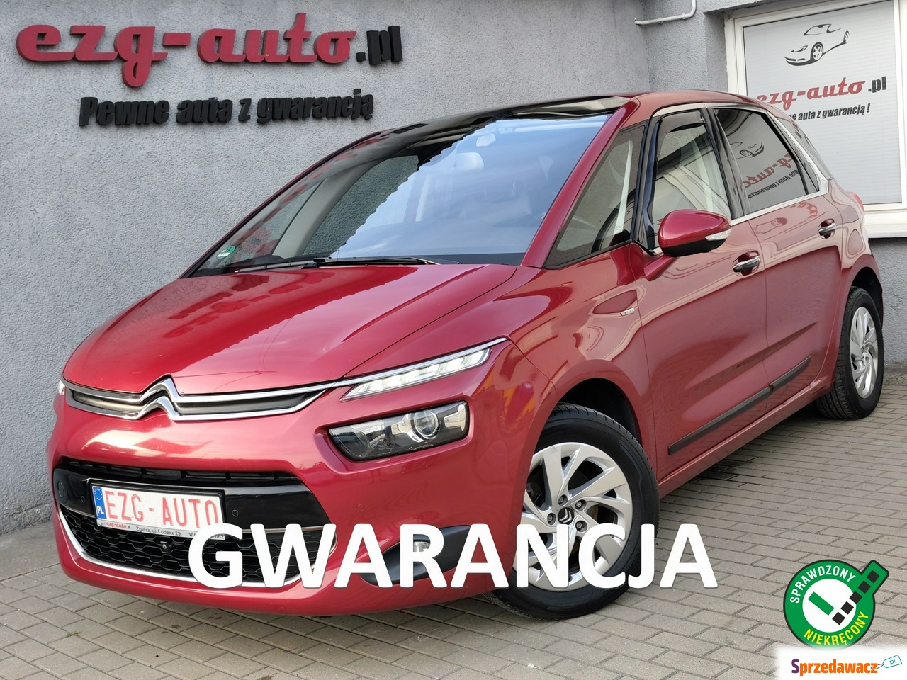 Citroen C4 Picasso - bezwypadkowy...