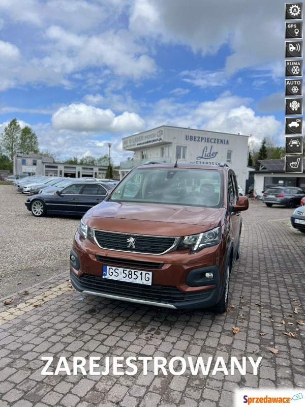 Peugeot Rifter  Minivan/Van 2019,  1.5 diesel, automat - Na sprzedaż za 54 900 zł - Słupsk