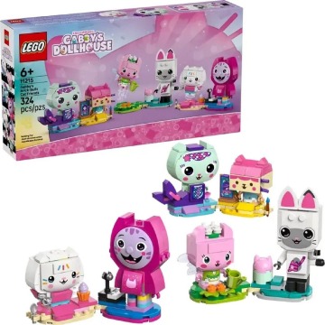 Klocki konstrukcyjne LEGO Koci Domek Gabi 11215 Koci przyjaciele Gabi z klocków