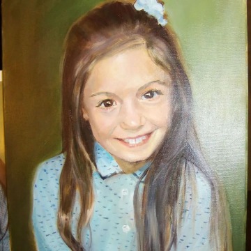 Portret olejny na zamówienie na podstawie zdjęcia
