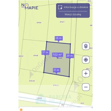 Działka budowlana Radomsko sprzedam, pow. 1132 m2  (11.3a) - zdjęcie 3
