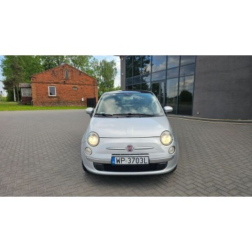 Fiat 500  Hatchback 2009,  1.2 benzyna - Na sprzedaż za 12 100 zł - Płock - zdjęcie 2