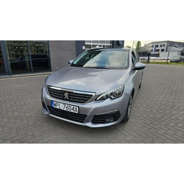 Peugeot 308 - 2020r. Skóra automat łopatki F1 kamera cofania