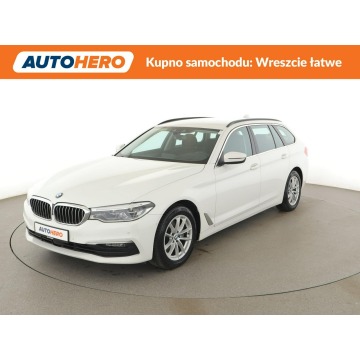 BMW 520 - automat full LED navi klima auto ACC grzane fotele kamera i czuj. park