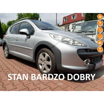 Peugeot 207 SW - Oryginalna Wersja OUTDOOR. Skóra. Panorama. Klimatronic. Super Stan.