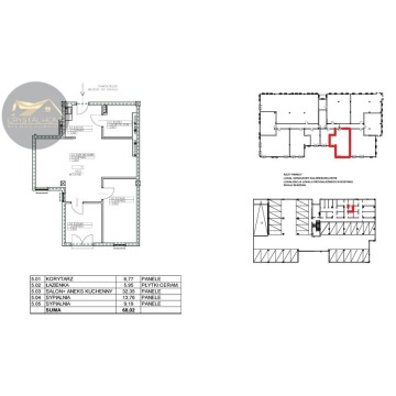 Mieszkanie trzypokojowe Świebodzice,   68 m2, pierwsze piętro - Sprzedam - zdjęcie 3