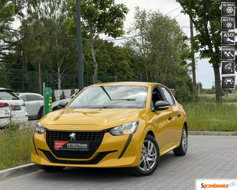 Peugeot 208  Hatchback 2020,  1.2 benzyna - Na sprzedaż za 39 900 zł - Mrągowo