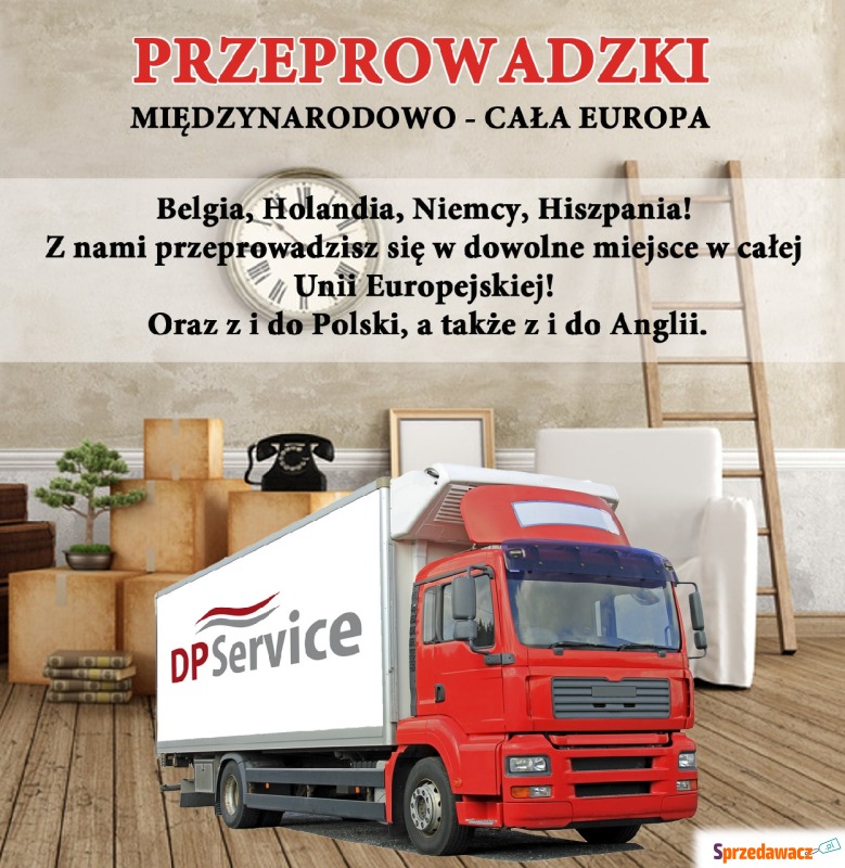 Międzynarodowe przeprowadzki i transport towarowy - Transport, spedycja - Malbork