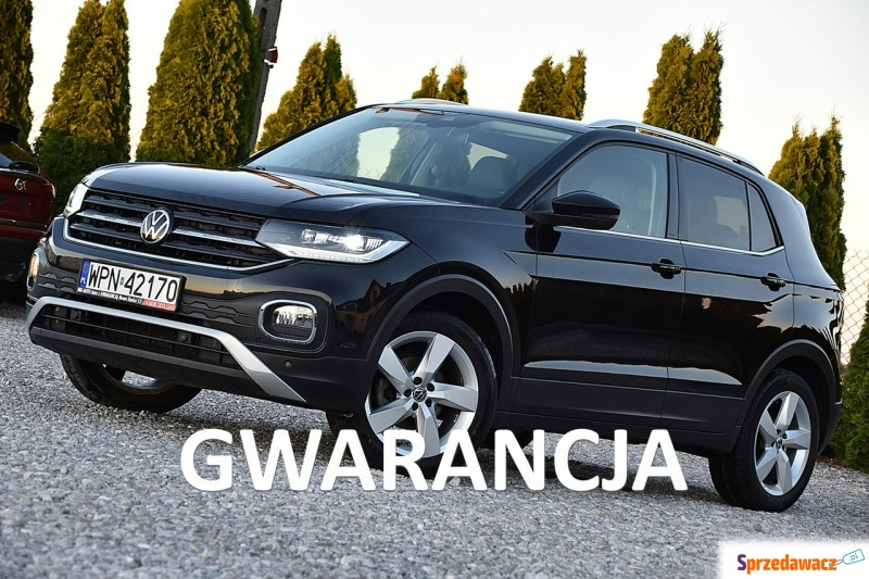 Volkswagen T-Cross  Hatchback 2021,  1.0 benzyna - Na sprzedaż za 55 900 zł - Nowe Kucice