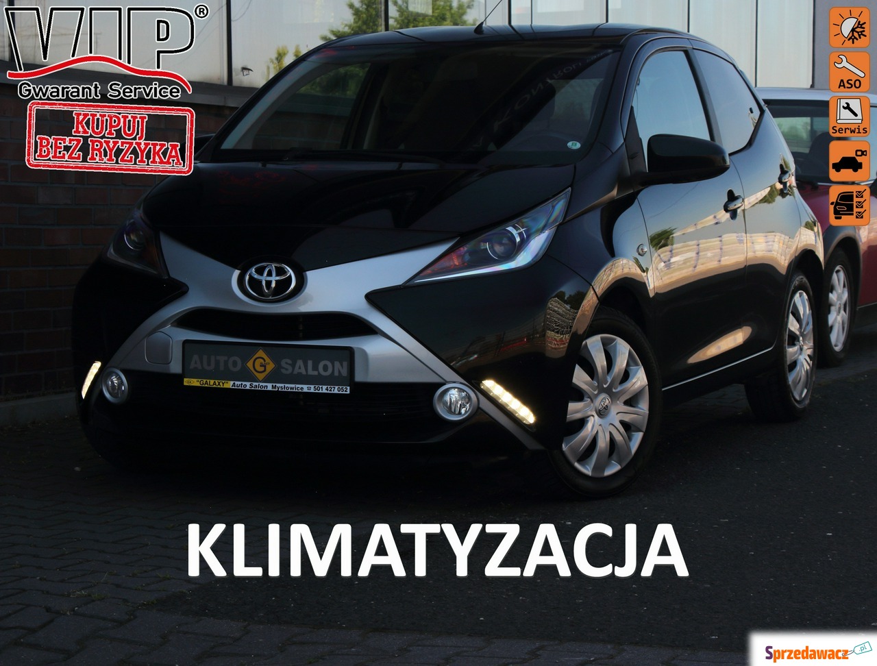 Toyota Aygo - Klimatyzacja*Kam...