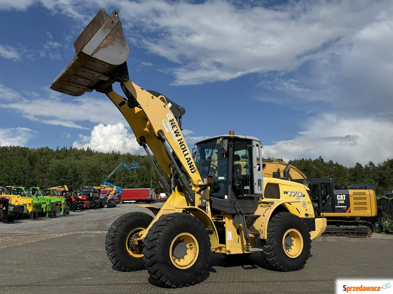 New Holland W170B 15ton  Waga...