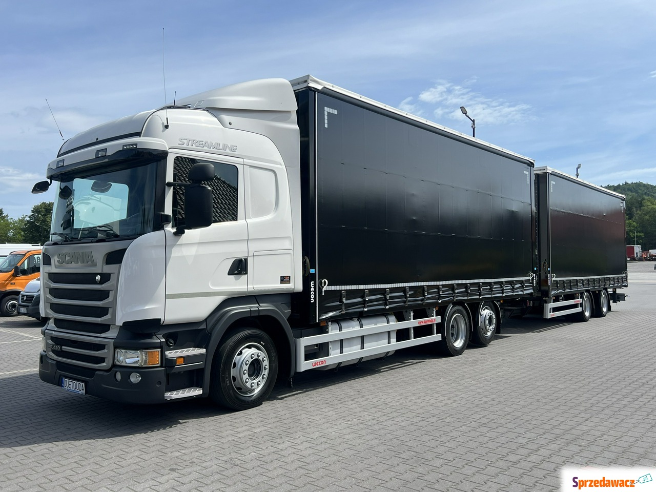 Scania R410 bez EGR Zabudowy Wecon...
