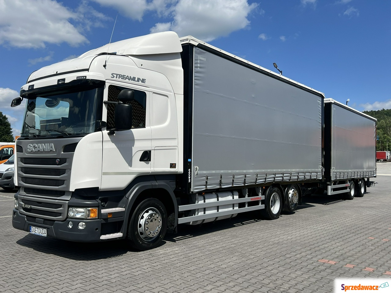 Scania R410 bez EGR Zabudowy Wecon...