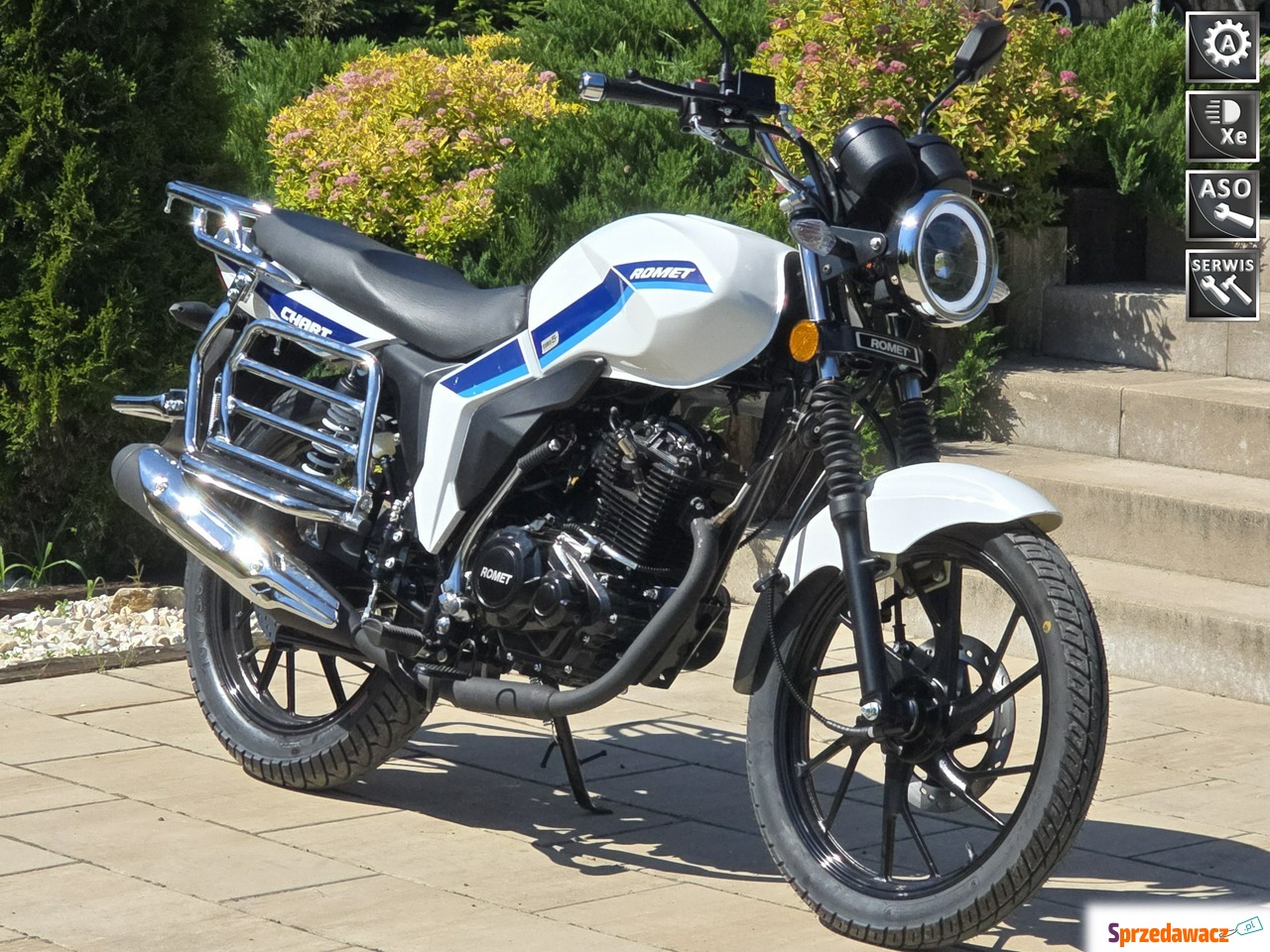 ROMET CHART 125 silnik 125ccm ...