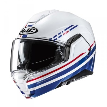 HJC KASK SYSTEMOWY I100 SYSMA WHITE/BLUE