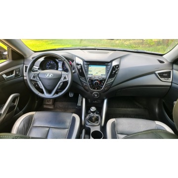 Hyundai Veloster  Coupe/Sportowy 2014,  1.6 benzyna - Na sprzedaż za 36 900 zł - Chmielnik - zdjęcie 5