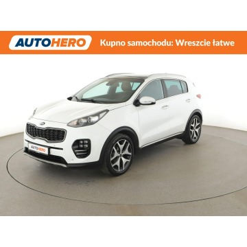 Kia Sportage - 1.7 CRDi Automat GT Line Panorama Tempomat Nawigacja Skóra Kamera LED