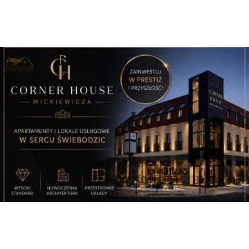 Corner House Mickiewicza 1 / kawalerka