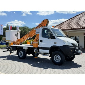 Iveco Daily 55S18W 4x4 Zwyżka 16m Bumar Koszalin PMT 16EU - Ruthmann Wumag GSR Multitel  Stan Bardzo