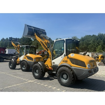 Liebherr L 506 Compact Łyżka + Widły Super Stan... - Pojazdy specjalistyczne - Widełki - zdjęcie 3