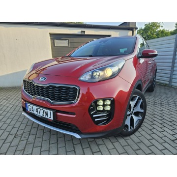 Kia Sportage - 1.6 TGDI 177KM GT Line 4x4 AWD automat BEZWYPADEK zadbany BDB STAN