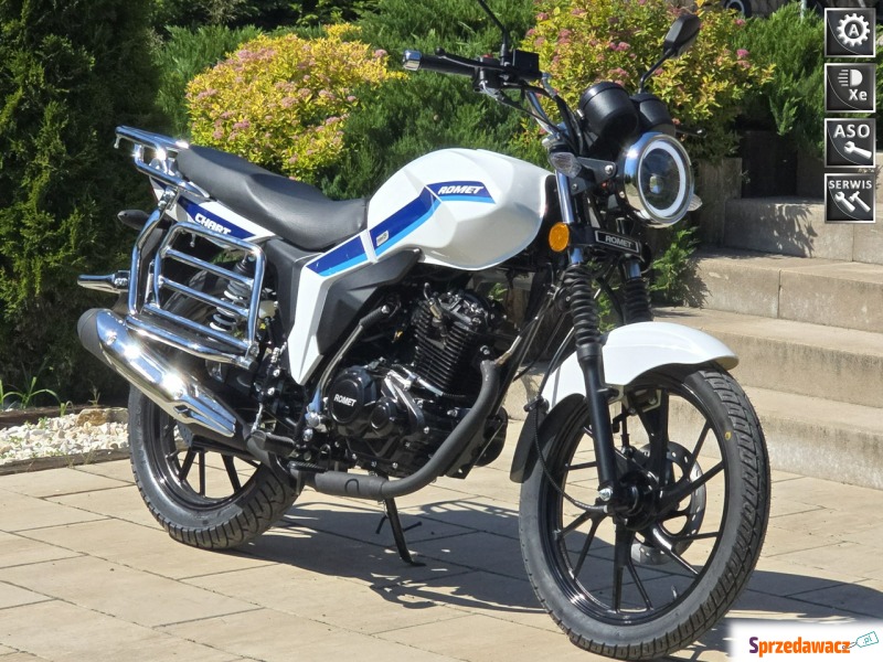ROMET CHART 125 silnik 125ccm  Kup na raty z Dowozem - Motocykle szosowo -... - Bicz