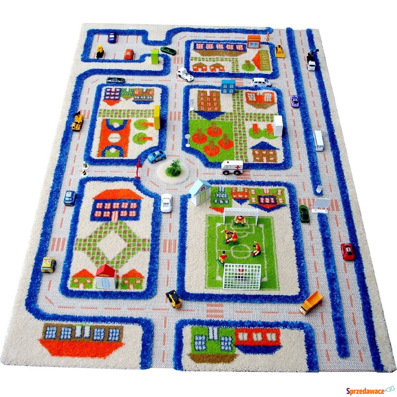 Dywan Miasto Zabaw 3D 100 x 150...