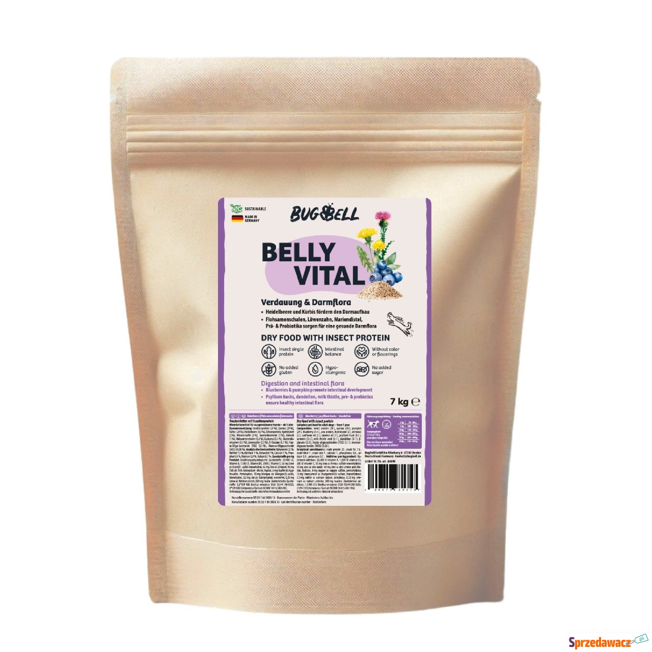BugBell Belly Vital, Digestion...