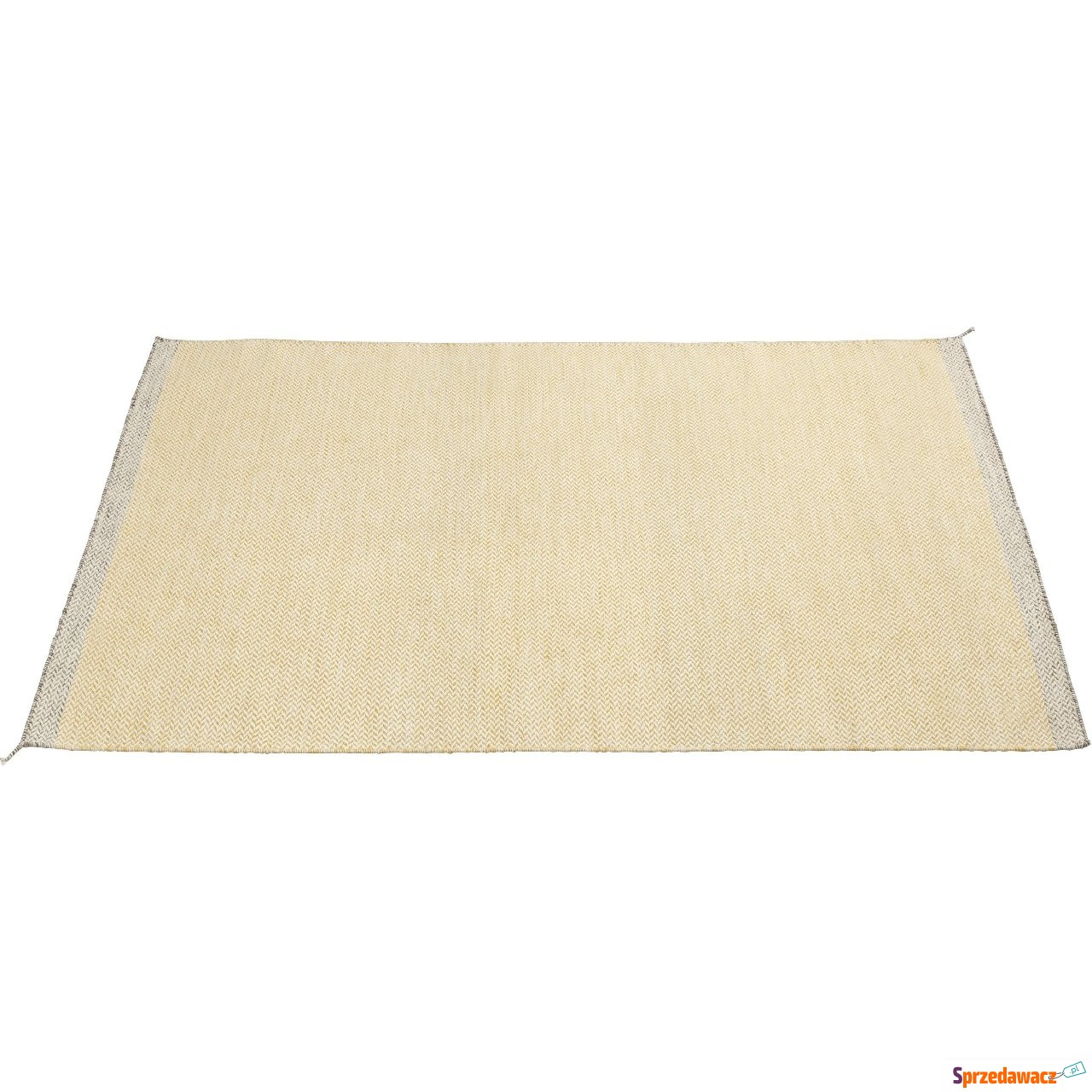 Dywan Ply 170 x 240 cm żółty