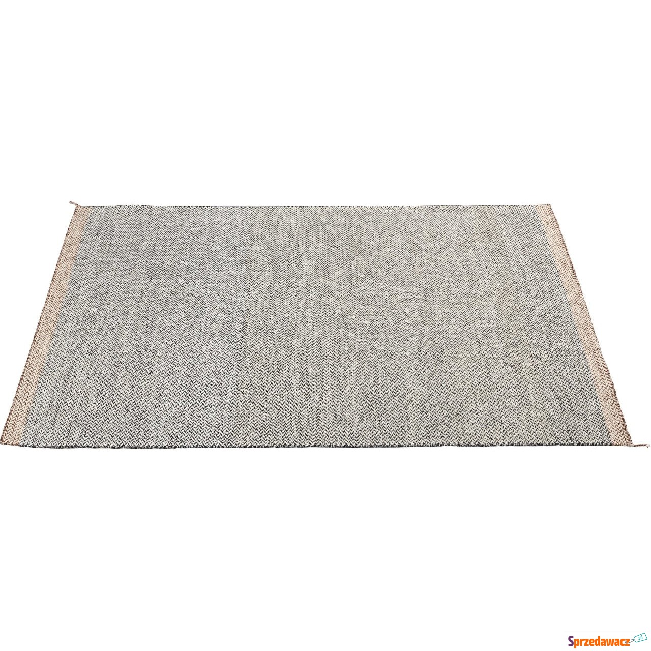 Dywan Ply 170 x 240 cm czarno-biały
