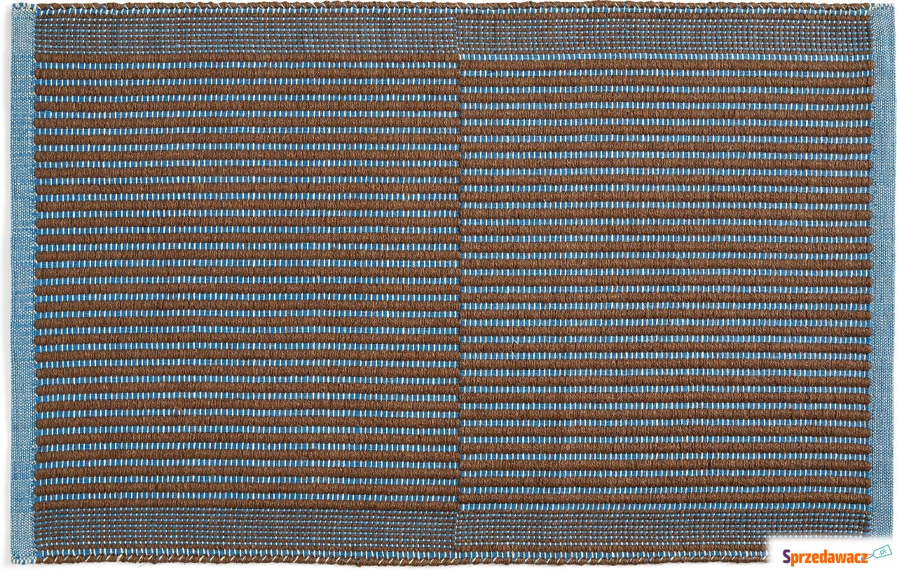 Dywanik Tapis brązowo-niebieski
