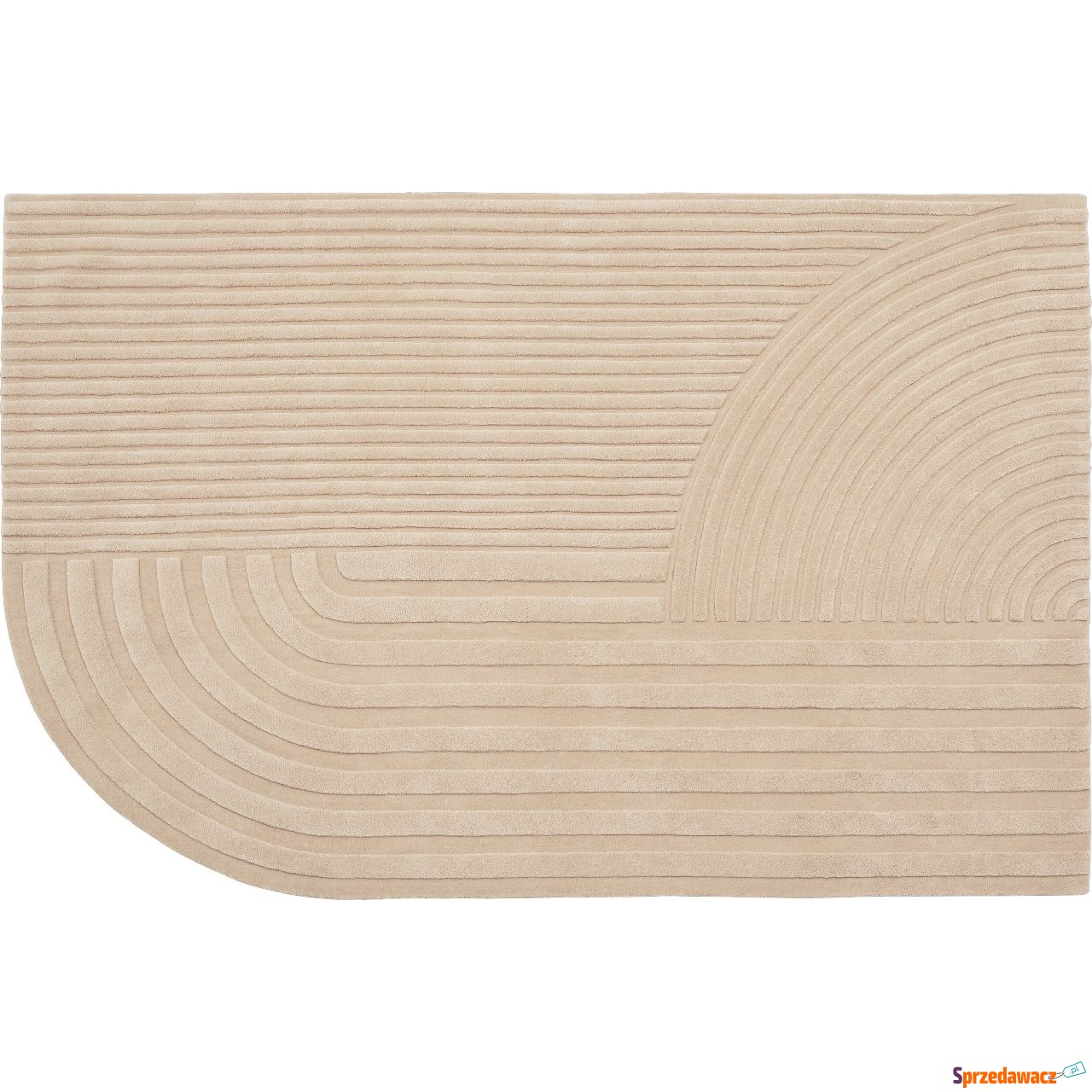 Dywan Relevo 200 x 300 cm jasn...