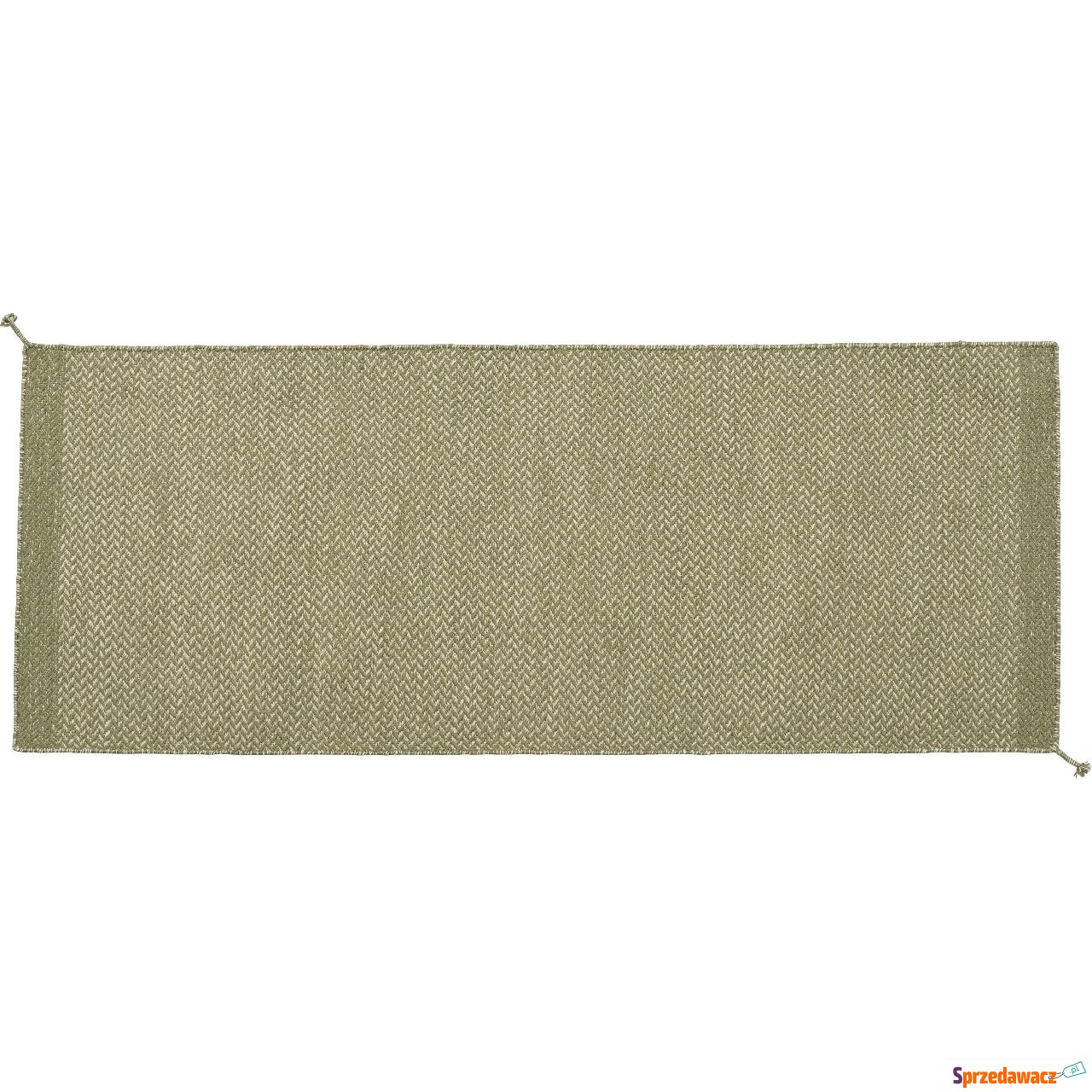 Dywan Ply 80 x 200 cm zielony z...