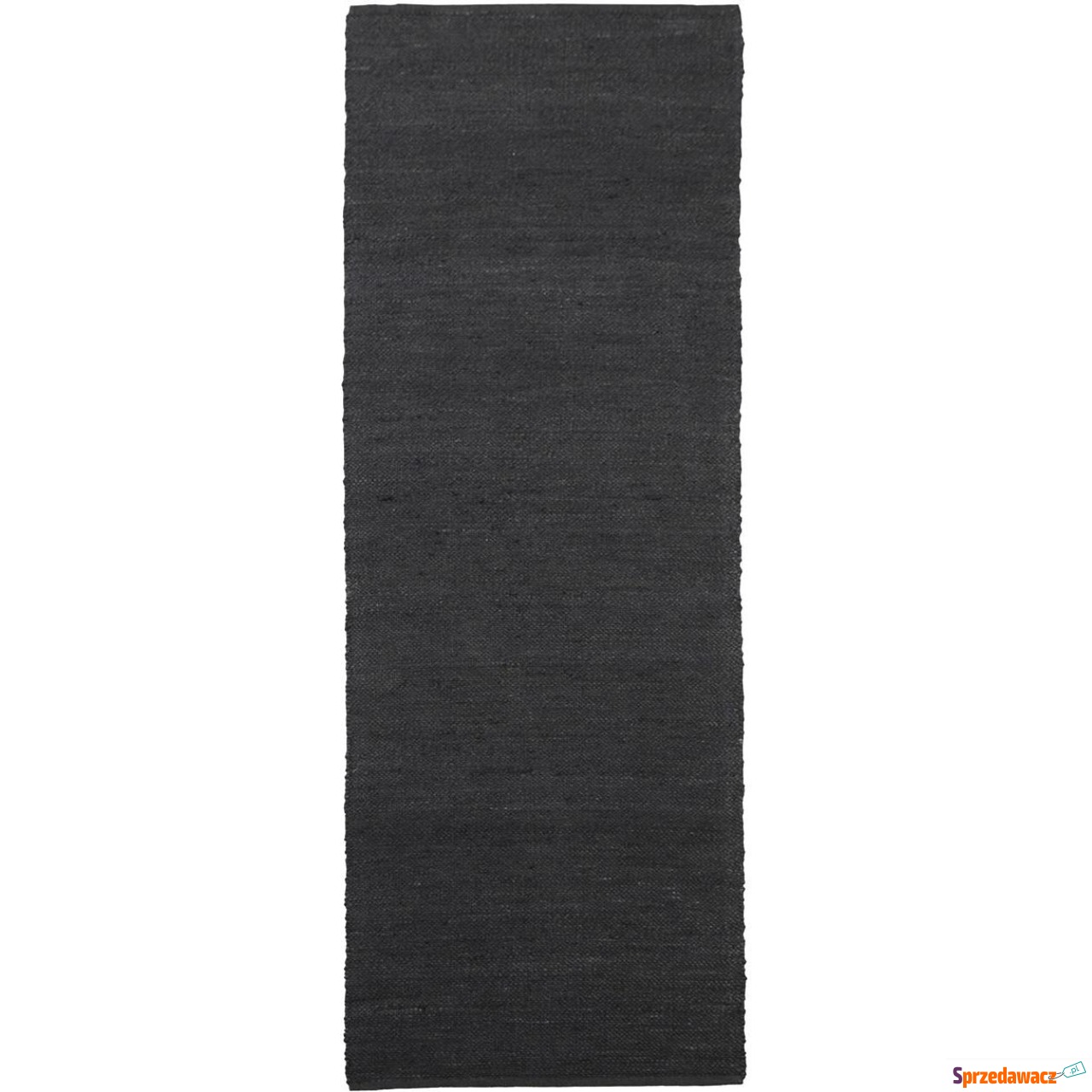 Dywan Hempi 90 x 300 cm czarny