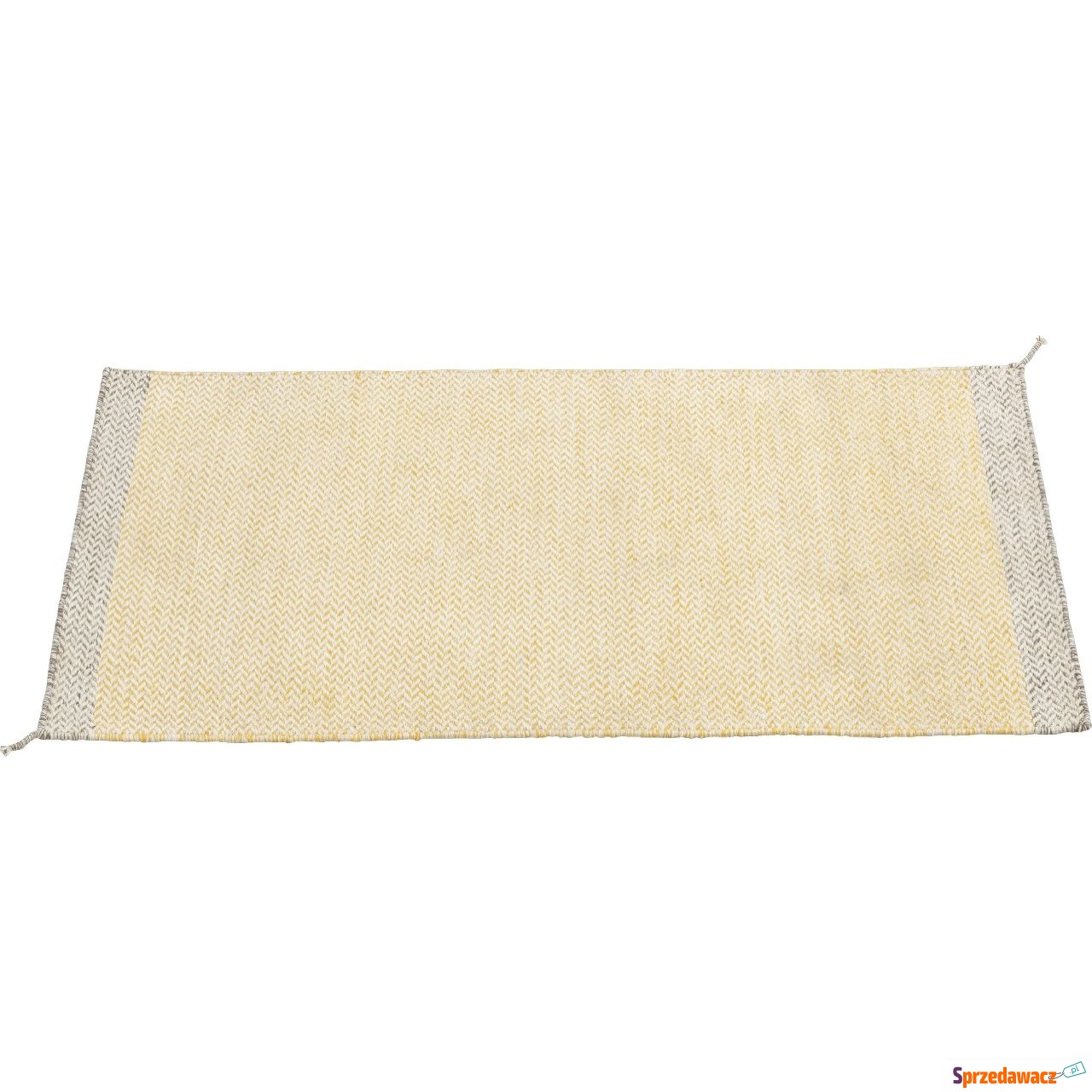 Dywan Ply 85 x 140 cm żółty